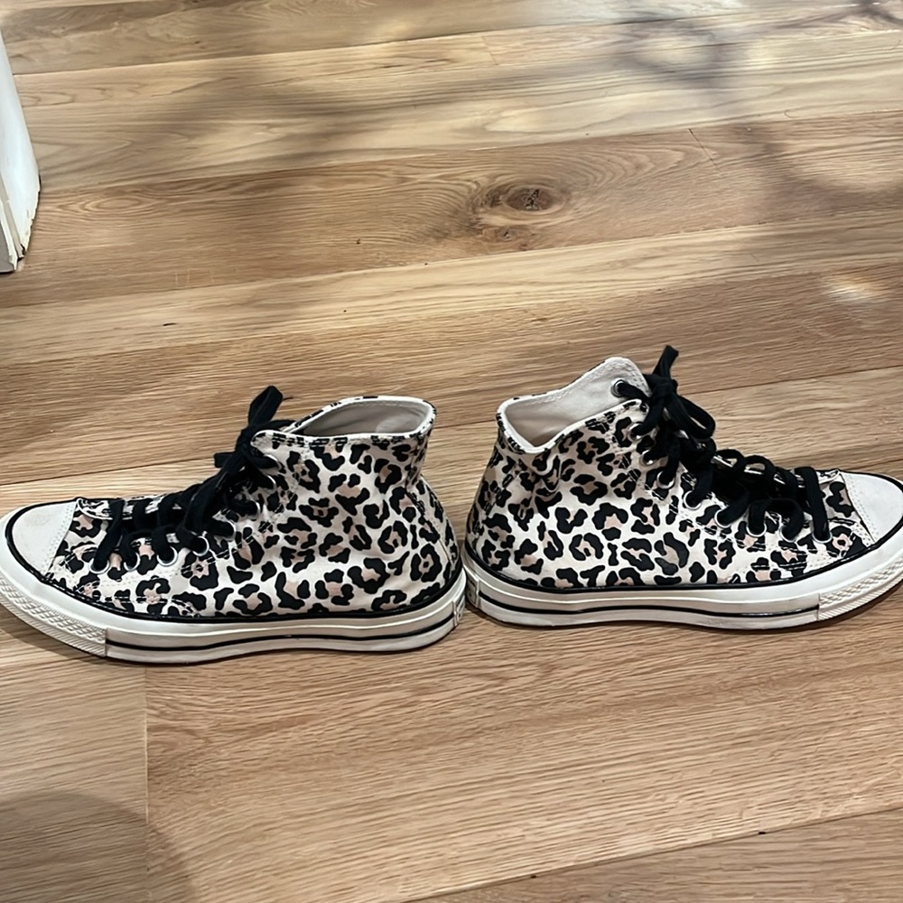Cheetah Print Converse - Picture 4 of 4